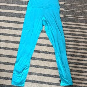 lululemon athletica Bright Turquoise High-Rise Leggings